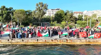 Sinop'ta Filistin'e Destek İçin Kortej Düzenlendi