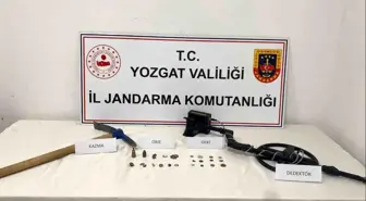 Yozgat'ta Kaçak Kazı Yaparken Suçüstü Yakalandı