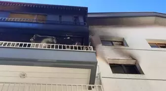 Ankara'da 3 Katlı Apartmanda Yangın