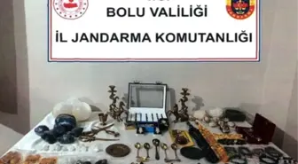 Bolu'da Jandarma Operasyonu: 500 Gram Altın Tozu ve Tarihi Eserler Ele Geçirildi