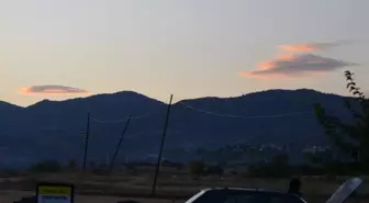Çorum Semalarında Mercek Bulutu Oluştu