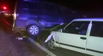 Konya'da Trafik Kazası: 2 Yaralı