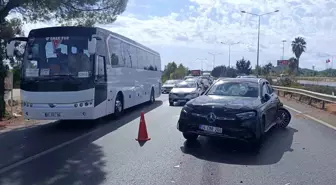Manavgat'ta 12 Araçla Zincirleme Kaza: 1 Yaralı