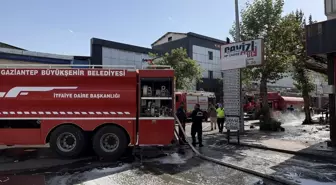 Gaziantep'te bir iş yerinde çıkan yangın söndürüldü
