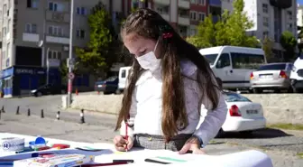 Gümüşhane'de Filistinli Çocuklar İçin Resim Etkinliği Düzenlendi