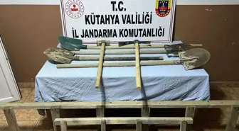 Kütahya'da Kaçak Kazı Operasyonu: İki Şüpheli Yakalandı