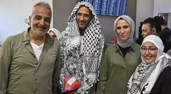 Sümeyye Erdoğan Bayraktar, Küresel Sumud Filosu Aktivistlerini Karşıladı