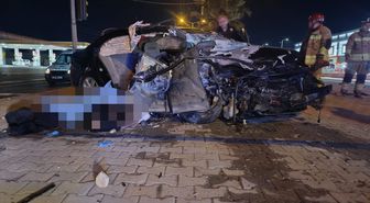 Turgutlu'da TIR ile Otomobilin Çarpıştığı Kazada Bir Genç Hayatını Kaybetti