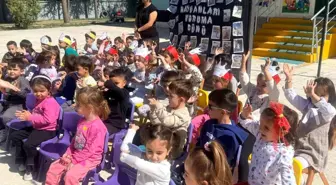 Minik Öğrencilere Hayvan Sevgisi Aşılandı