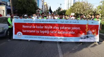Şanlıurfa ve Kahramanmaraş'ta Filistin İçin Protesto Gösterileri
