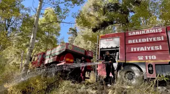 Kars'ta Orman Yangını Söndürüldü