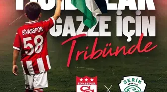 Sivasspor, Serik Spor Maçının Gelirini Gazze'ye Bağışlayacak