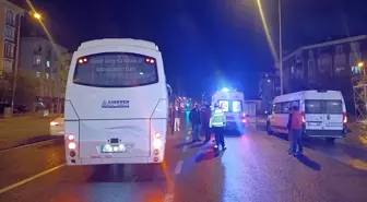Çerkezköy'de İşçi Servisi Yayaya Çarptı: Ağır Yaralı