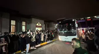 Küresel Sumud Filosu Aktivistleri Türkiye'ye Döndü