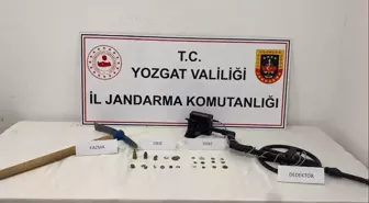 Yozgat'ta İzinsiz Kazı Yapan Şüpheli Gözaltına Alındı