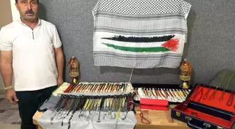 Bingöllü Sıddık Ağırbaş, 35 Yıllık Tespih Koleksiyonunu Gazze İçin Satışa Çıkardı