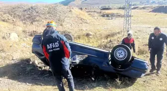 Ardahan'da Otomobil Devrildi: 4 Yaralı