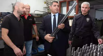 Düzce Valisi Selçuk Aslan, Av Tüfeği Üretimi Yapan Firmayı Ziyaret Etti