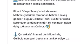 Gelibolu Tarihi Sualtı Parkı, Dalış Turizminin Merkezlerinden Biri Oluyor