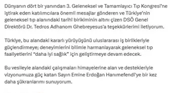 Sağlık Bakanı Memişoğlu'ndan DSÖ Genel Direktörüne Teşekkür