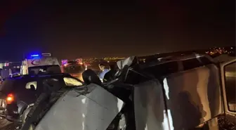 Batman'da Trafik Kazası: 1 Ölü, 9 Yaralı