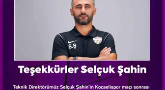 Eyüpspor'da Selçuk Şahin Dönemi Sona Erdi