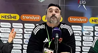 Hatayspor Teknik Direktörü'nden Taraftarlara Özür