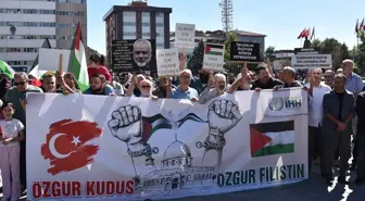 Kırıkkale'de Gazze Saldırılarına Protesto ve Destek Etkinliği