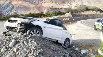 Malatya'da Otomobil Kazasında 1 Yaralı
