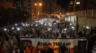 Mardin'de, 'Gazze'ye Vefa Yürüyüşü' düzenlendi