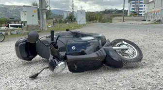 Samsun'da Motosiklet Kazası: Kadın Sürücü Yaralandı