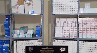 Osmaniye'de 2,5 Milyon TL Değerinde Kaçak İlaç Ele Geçirildi