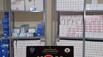 Osmaniye'de 250 Bin Kaçak İlaç Ele Geçirildi, 3 Şüpheli Gözaltına Alındı
