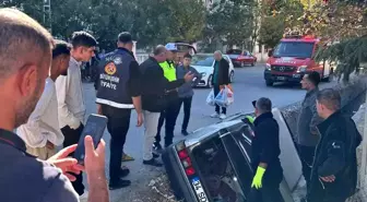 Van'da Otomobil Su Kanalına Düştü: 1 Yaralı