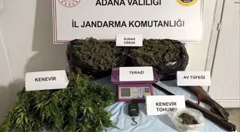 Adana'da Jandarma Operasyonunda 10 Kilo Esrar Ele Geçirildi