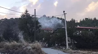 Buldan'da Yazlıkta Yangın Çıktı