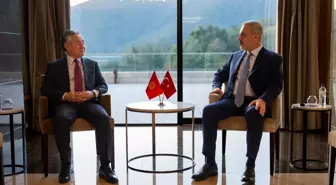Hakan Fidan, Kırgızistan Dışişleri Bakanı ile Görüşme Gerçekleştirdi