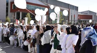 Bitlis'te Kadınlardan Gazze İçin Sessiz Çığlık Yürüyüşü
