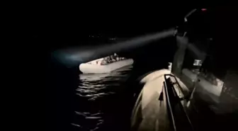 Bodrum'da 21 Kaçak Göçmen Kurtarıldı, 33 Kaçak Göçmen ve 4 Organizasyon Şüphelisi Yakalandı