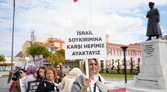 Bursa ve çevre illerde 'Gazze İçin Sessiz Çığlık' etkinliği düzenlendi