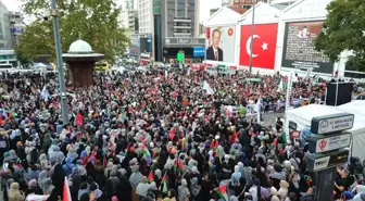 Bursa'da Gazze'ye Destek Yürüyüşü