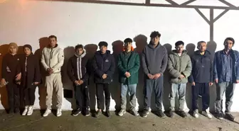 Edirne'de 17 Düzensiz Göçmen Yakalandı