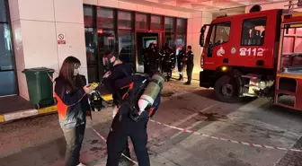 Edirne Devlet Hastanesinde Yangın Çıktı