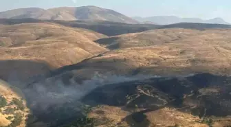 Elazığ'daki Kırsal Alan Yangını Kontrol Altına Alındı
