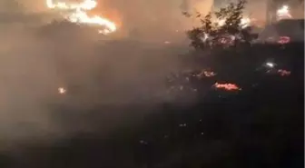 Elazığ'da Otluk Alanda Yangın Söndürüldü