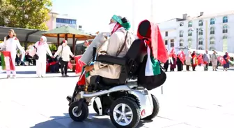 Elazığ'da Gazze İçin Sessiz Çığlık Etkinliği