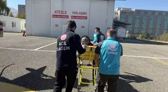 Erzurum'da ambulans helikopter solunum sıkıntısı çeken hasta için havalandı