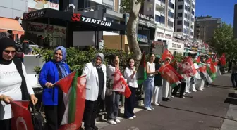 Gaziantep ve çevre illerde 'Gazze İçin Sessiz Çığlık' etkinliği düzenlendi