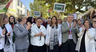 İzmir ve çevre illerde 'Gazze için Sessiz Çığlık' etkinliği yapıldı
