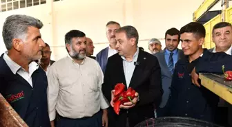 Vali Şıldak, Gıda İhtisas Organize Sanayi Bölgesi'nde İncelemelerde Bulundu